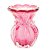 VASO DE VIDRO ITALY ROSA 12CM X 16CM - WOLFF - Imagem 2