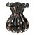 VASO DE VIDRO ITALY PRETO E ROSÉ 11,5CM X 13CM - WOLFF - Imagem 3