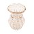 VASO DE VIDRO ITALY DOURADO 9,5CM X 14CM - WOLFF - Imagem 1