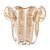 VASO DE VIDRO ITALY DOURADO 13CM X 10CM - WOLFF - Imagem 3