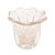 VASO DE VIDRO ITALY DOURADO 12CM X 11CM - WOLFF - Imagem 1