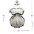 VASO DE VIDRO ITALY CINZA 10CM X 11CM - WOLFF - Imagem 2