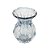 VASO DE VIDRO ITALY AZUL 7,5CM X 12CM - WOLFF - Imagem 1