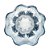 VASO DE VIDRO ITALY AZUL 18CM X 18,5CM - WOLFF - Imagem 4