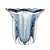 VASO DE VIDRO ITALY AZUL 18CM X 18,5CM - WOLFF - Imagem 3