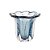 VASO DE VIDRO ITALY AZUL 12CM X 11CM - WOLFF - Imagem 2