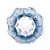 VASO DE VIDRO ITALY AZUL 11CM X 11CM X 15CM - WOLFF - Imagem 4