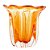 VASO DE VIDRO ITALY ÂMBAR 14,5CM X 13CM - WOLFF - Imagem 3