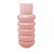 VASO DE VIDRO GOMOS ROSA 15CM X 15CM X 35CM - WOLFF - Imagem 3
