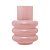 VASO DE VIDRO GOMOS ROSA 10CM X 10CM X 14CM - WOLFF - Imagem 3