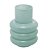 VASO DE VIDRO GOMOS MENTA 18CM X 18CM X 23CM - WOLFF - Imagem 1