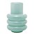 VASO DE VIDRO GOMOS MENTA 18CM X 18CM X 23CM - WOLFF - Imagem 2