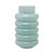 VASO DE VIDRO GOMOS MENTA 15CM X 15CM X 25CM - WOLFF - Imagem 2