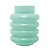 VASO DE VIDRO GOMOS MENTA 15CM X 15CM X 20CM - WOLFF - Imagem 1