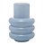 VASO DE VIDRO GOMOS AZUL 18CM X 18CM X 23CM - WOLFF - Imagem 2