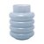 VASO DE VIDRO GOMOS AZUL 15CM X 15CM X 20CM - WOLFF - Imagem 3