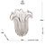 VASO DE VIDRO FLAT ITALY 18CM X 21CM - WOLFF - Imagem 2