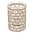 VASO DE VIDRO E FIBRA NATURAL 10CM X 13CM - WOLFF - Imagem 1