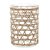 VASO DE VIDRO E FIBRA NATURAL 10CM X 13CM - WOLFF - Imagem 2