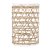 VASO DE VIDRO E FIBRA NATURAL 10CM X 13CM - WOLFF - Imagem 3