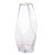 VASO DE VIDRO COM BORDA DOURADA TAJ 13CM X 28,5CM - WOLFF - Imagem 1