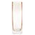 VASO DE VIDRO COM BORDA DOURADA ÂMBAR TAJ 8CM X 8CM X 25CM - WOLFF - Imagem 3