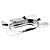 TRAVESSA DE AÇO INOX BONBON 34CM X 24CM X 7CM - WOLFF - Imagem 1