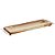 TÁBUA PARA SERVIR DE MADEIRA COM ALÇA DE COBRE TECA 46CM X 13CM X 4CM - WOLFF CRAFT - Imagem 2