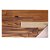 TÁBUA PARA SERVIR DE MADEIRA COM ALÇA DE COBRE TECA 40CM X 23CM X 2CM - WOLFF CRAFT - Imagem 4