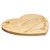 TÁBUA DE MADEIRA PINUS CORAÇÃO NAMORADOS 33CM X 30CM X 1,5CM - WOODART - Imagem 1