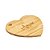 TÁBUA DE MADEIRA PINUS CORAÇÃO AMOR NAMORADOS 33CM X 30CM X 1,5CM - WOODART - Imagem 3