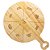 TÁBUA DE MADEIRA PARA PIZZA PINUS NAMORADOS 47CM X 35CM X 1,5CM - WOODART - Imagem 2