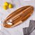TÁBUA DE MADEIRA PARA PEIXE TECA 70CM X 28CM X 2CM - WOLFF CRAFT - Imagem 5