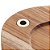 TÁBUA DE MADEIRA PARA PEIXE TECA 70CM X 28CM X 2CM - WOLFF CRAFT - Imagem 4