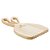 TÁBUA DE MADEIRA DECORATIVA COELHO EASTER PINUS 35CM X 18,5CM X 1,5CM - WOODART - Imagem 2