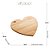 TÁBUA DE MADEIRA CORAÇÃO PINUS 33CM X 30CM X 2CM - WOODART - Imagem 2