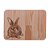 TÁBUA DE MADEIRA COM GRAVAÇÃO COELHO EASTER PINUS 35CM X 25CM X 2CM - WOODART - Imagem 3
