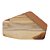 TÁBUA DE MADEIRA COM FRISO TECA VERMONT TERRACOTA 18CM X 28CM X 2CM - WOLFF CRAFT - Imagem 3
