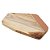 TÁBUA DE MADEIRA COM FRISO TECA VERMONT TERRACOTA 18CM X 28CM X 2CM - WOLFF CRAFT - Imagem 1