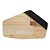 TÁBUA DE MADEIRA COM FRISO TECA VERMONT BLACK 28CM X 18CM X 2CM - WOLFF CRAFT - Imagem 3