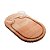 TÁBUA DE MADEIRA COM 2 BOWLS EM CRISTAL LIPTUS 42CM X 25CM X 4CM - WOODART - Imagem 1