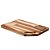 TÁBUA DE CORTE DE MADEIRA TECA BARBECUE 45CM X 30CM X 2CM - WOLFF CRAFT - Imagem 2