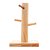 SUPORTE DE MADEIRA PINUS COM 4 CANECAS 13CM X 13CM X 23CM - WOLFF - Imagem 3