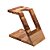 SUPORTE DE MADEIRA PARA GARRAFA DE VINHO E TAÇA TECA 27CM X 17CM X 25CM - WOLFF CRAFT - Imagem 2