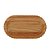 SUPORTE DE MADEIRA COM TRAVESSA EM CRISTAL PINUS 25,5CM X 14,5CM X 3,5CM - WOODART - Imagem 4