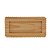 SUPORTE DE MADEIRA COM BANDEJA EM CRISTAL PINUS 34CM X 18CM X 5CM - WOODART - Imagem 4