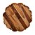 SOUSPLAT DE MADEIRA TECA 40CM - WOLFF CRAFT - Imagem 4