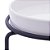 RECHAUD PARA QUEIJO BRIE DE AÇO INOX COM FACA PRETO FOSCO 17,5CM X 13,5CM- WOLFF - Imagem 5