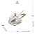 QUEIJEIRA DE AÇO INOX E ALÇA EM SISAL NATURE 17CM X 10CM X 8CM - WOLFF - Imagem 2