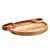 PRATO RASO DE MADEIRA EM FORMATO DE PORCO TECA KIDS 29CM - WOLFF CRAFT - Imagem 2